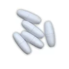 Turvalukko ovaali, valkoinen