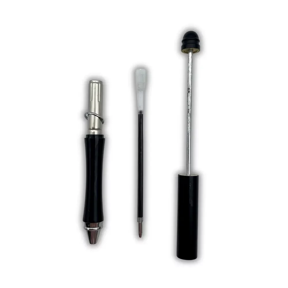 Helmikynä, metallirunko musta