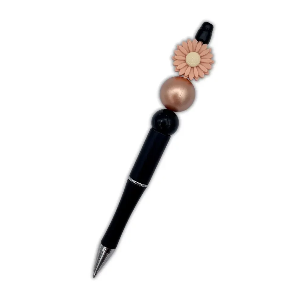 Helmikynä, muovirunko musta