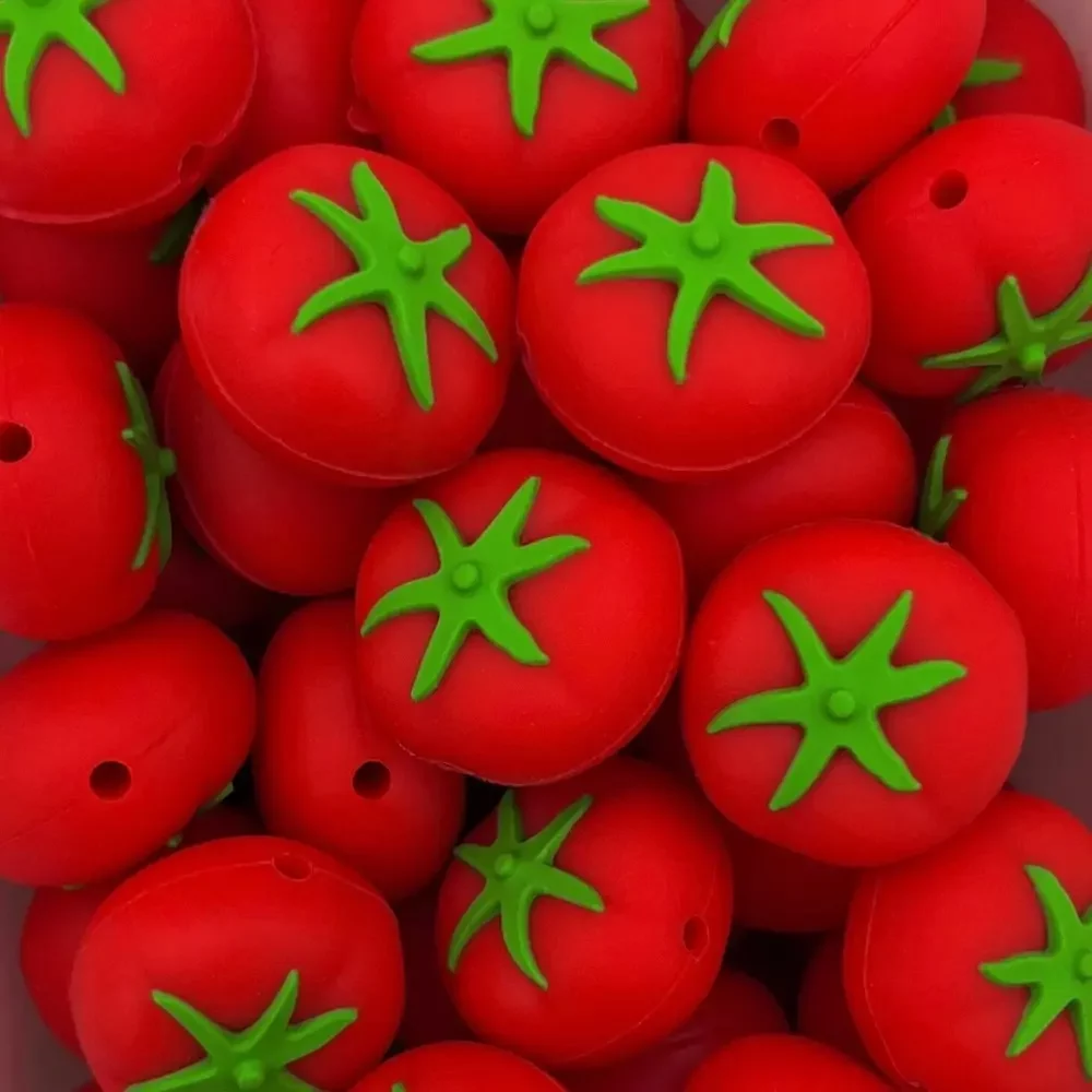 Silikonihelmi, tomaatti punainen