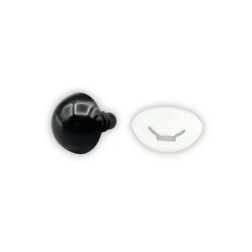 15mm turvasilmät 10kpl, musta