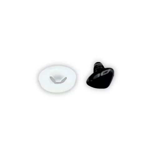 7mm x 10mm turvanenä 10 kpl, musta