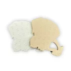 Silikoni purulelu koira tausta