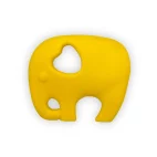 Silikoni pururengas norsu, keltainen