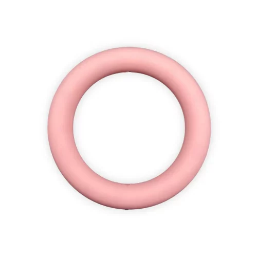 Silikoni pururengas pyöreä, vaaleanpunainen