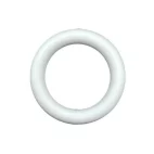 Silikoni pururengas pyöreä, valkoinen