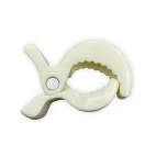 Leluklipsi, luonnonvalkoinen