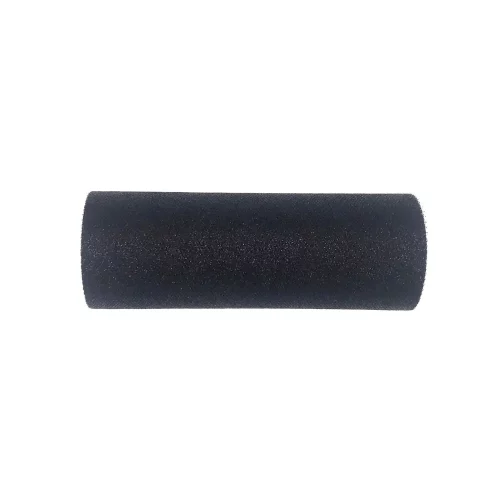 Kimalle tyllinauha 15cm, musta