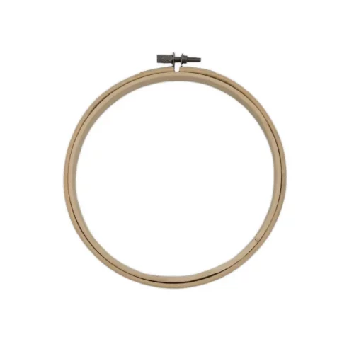 Kirjontakehys 15cm, bambu