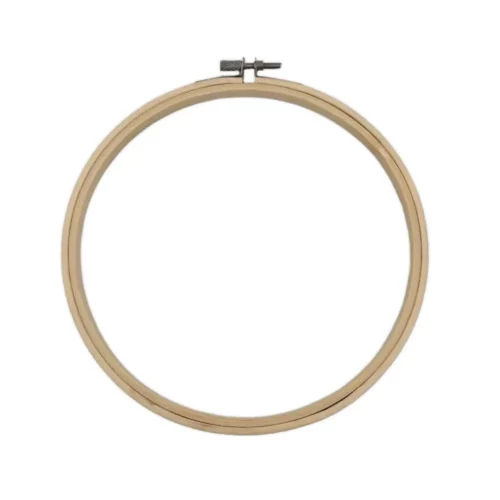 Kirjontakehys 17,5cm, bambu