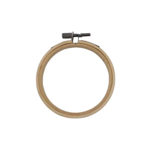 Kirjontakehys 7,5cm, bambu