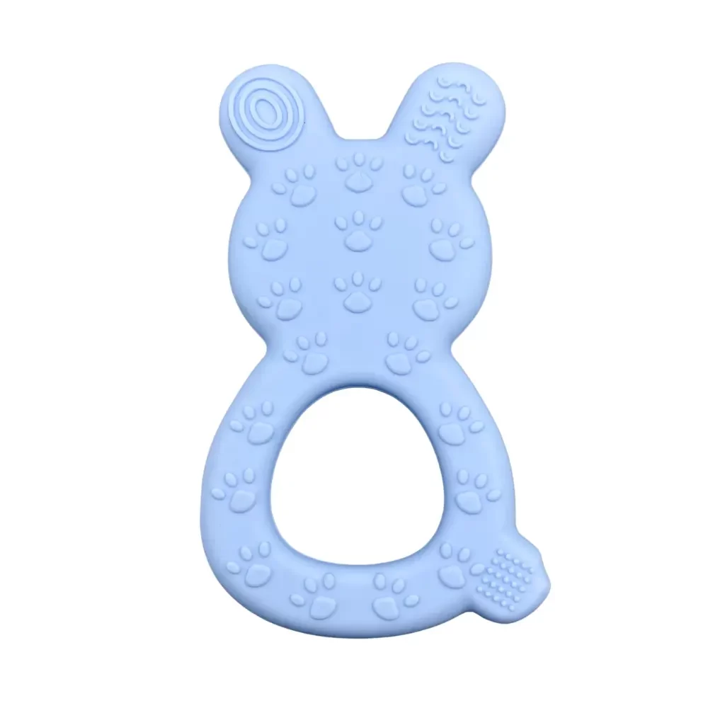 Silikoni purulelu pupu, vaaleansininen