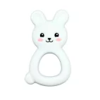 Silikoni purulelu pupu, valkoinen