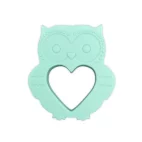 Silikoni purulelu pöllö, minttu