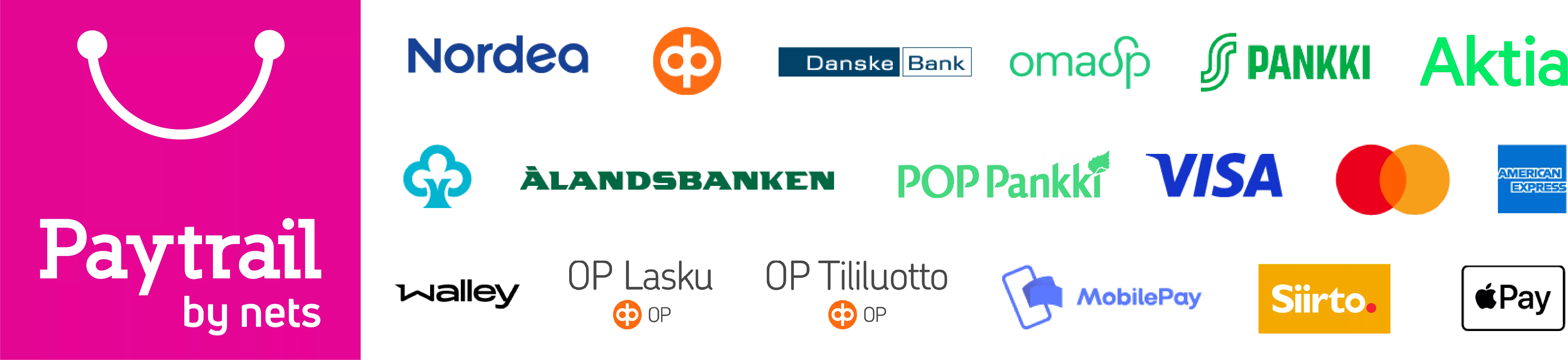 Paytrail maksutavat