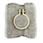 Mini kirjontakehys 1,5cm, kotimainen koivu