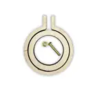 Mini kirjontakehys 2,3cm, kotimainen koivu