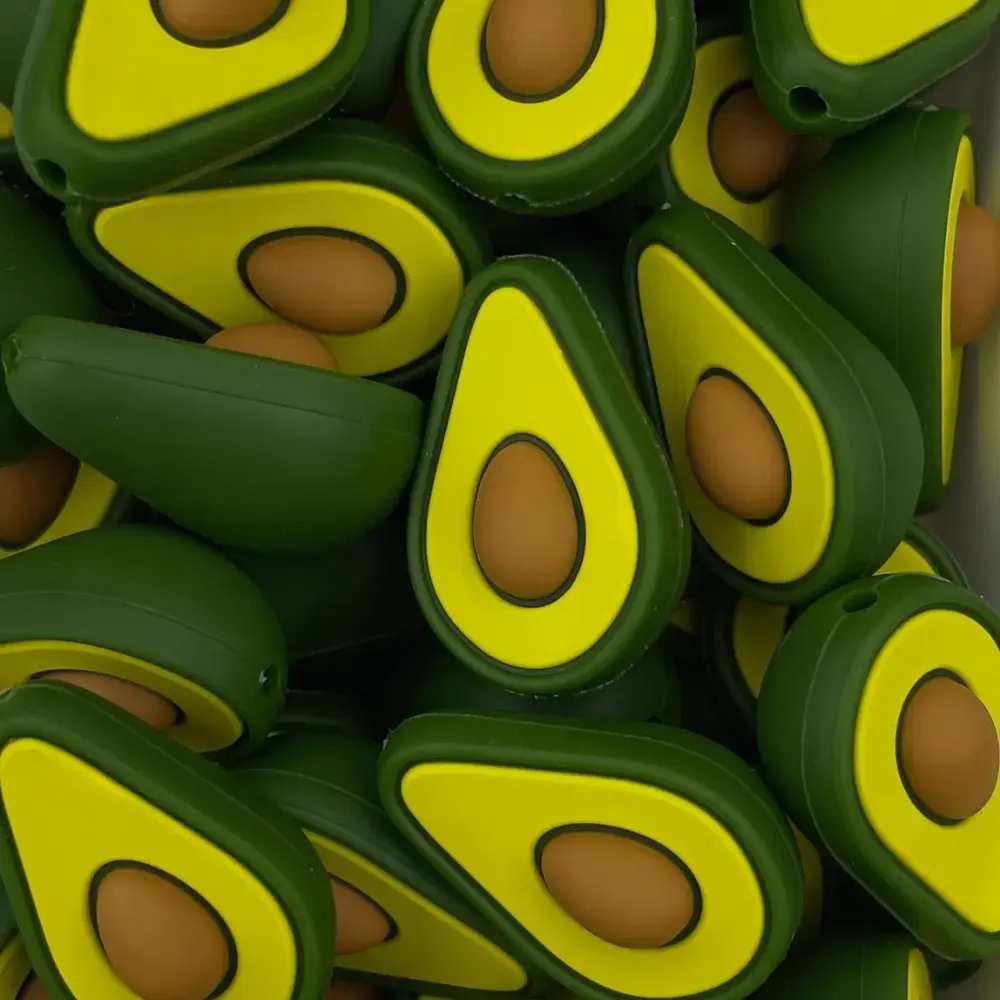 Silikonihelmi avocado