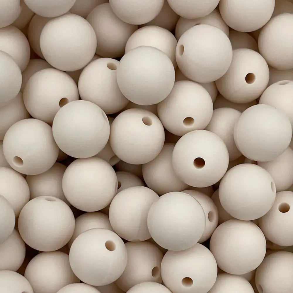 Silikonihelmi pyöreä 12mm, kitti