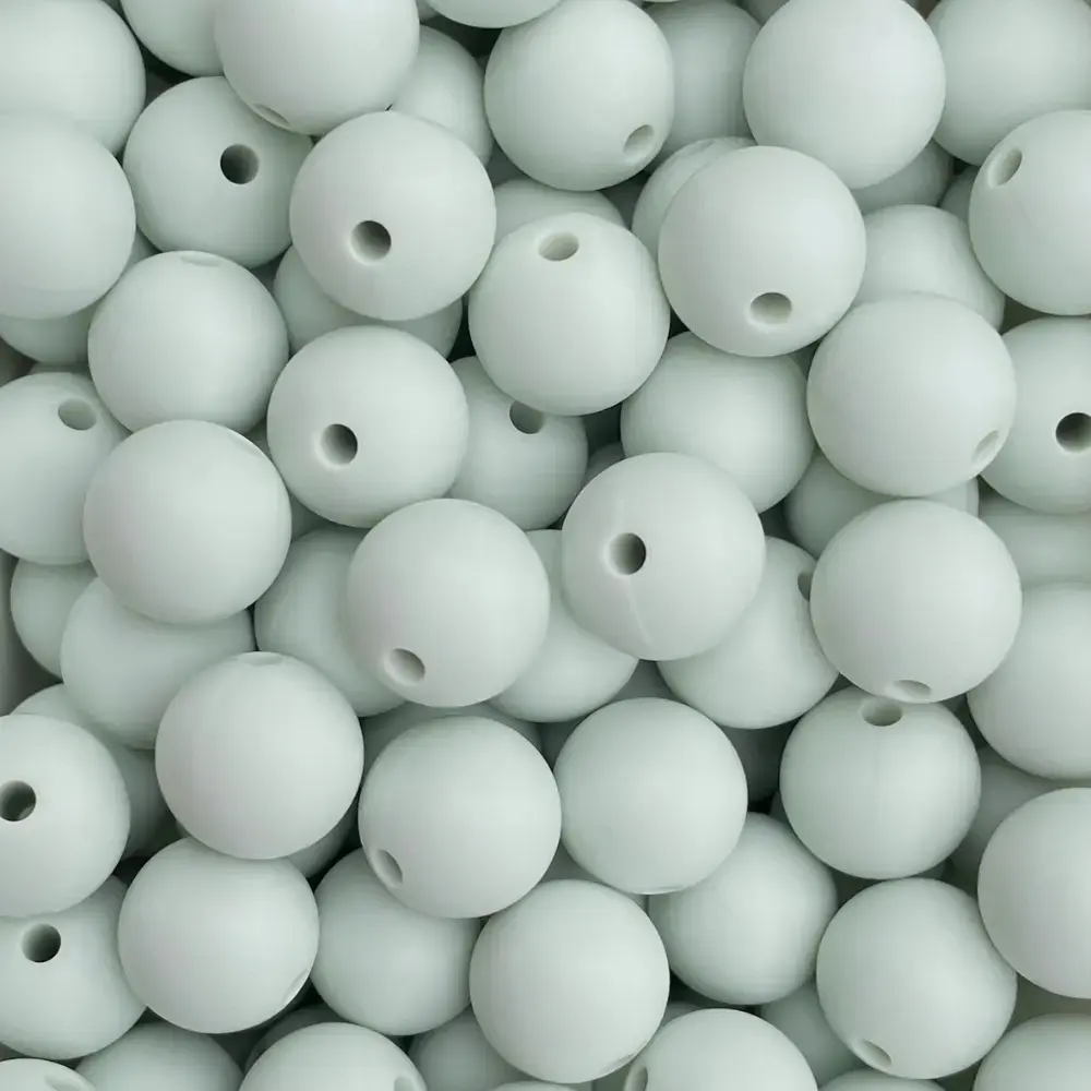 Silikonihelmi pyöreä 12mm, merituuli