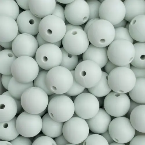 Silikonihelmi pyöreä 12mm, merituuli